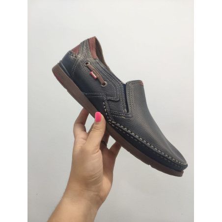 MOCASINES FLUCHOS MARINO