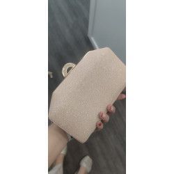 Cópia de BOLSO DRAPEADO DORADO