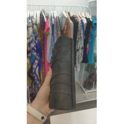 RECTANGULAR DRAPEADO NEGRO