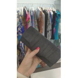 RECTANGULAR DRAPEADO NEGRO