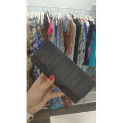 RECTANGULAR DRAPEADO NEGRO