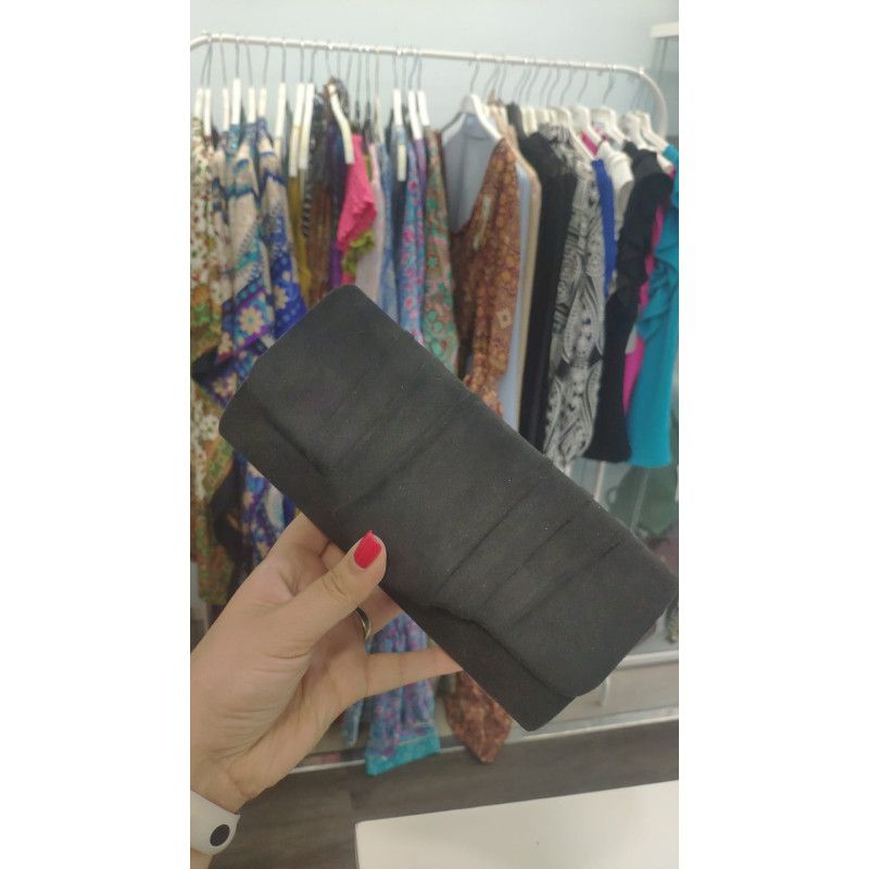 RECTANGULAR DRAPEADO NEGRO