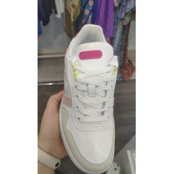 DEPORTIVA LACOSTE T-CLIP rosita