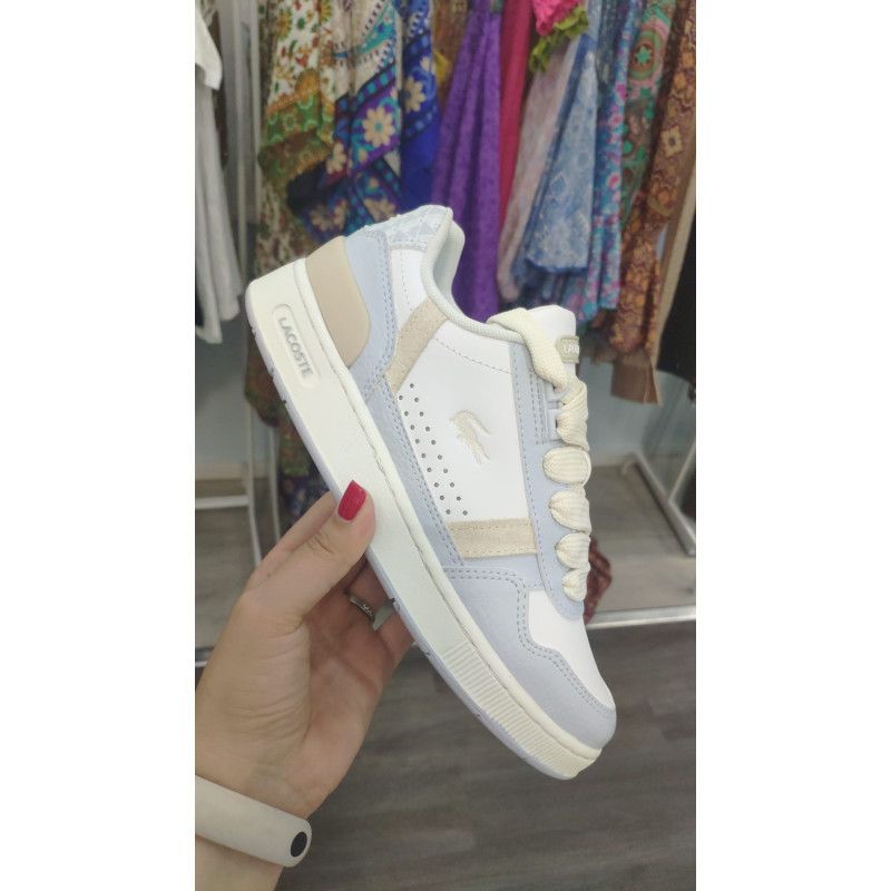 DEPORTIVA LACOSTE T-CLIP azul