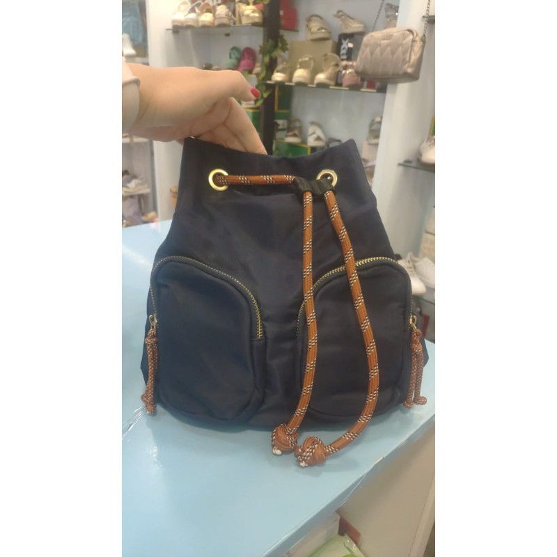 BANDOLERA MERINO DE NYLON CON CONTRASTES DE COLOR BONSALL