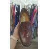 MOCASÍN PIEL BURDEOS
