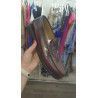 MOCASÍN PIEL BURDEOS