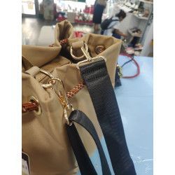 BANDOLERA beige DE NYLON CON CONTRASTES DE COLOR BONSALL