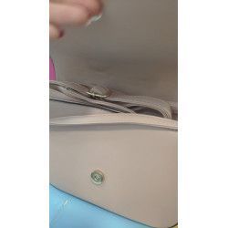 Cópia de BOLSO BANDOLERA ACOLCHADO BEIGE