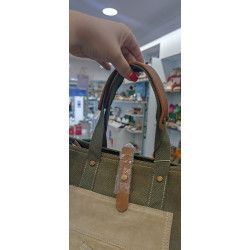 Bolso Vaquero Color Kaki – Estilo Urbano y Funcional para el Día a Día