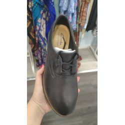 Zapato de Mujer Negro de Piel – Elegancia, Comodidad y Estilo