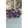 BANDOLERA LEOPARDO MORADO