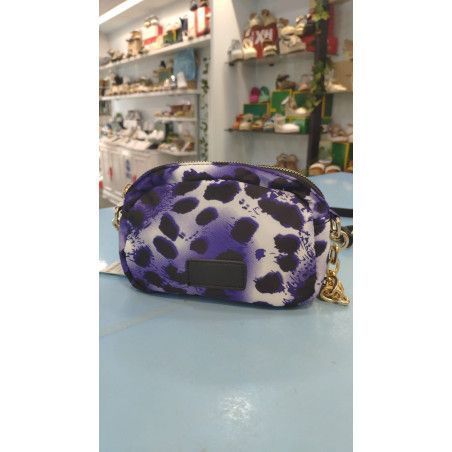 BANDOLERA LEOPARDO MORADO