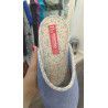Zapatilla de Andar por Casa Azul Abierta – Comodidad y Frescura