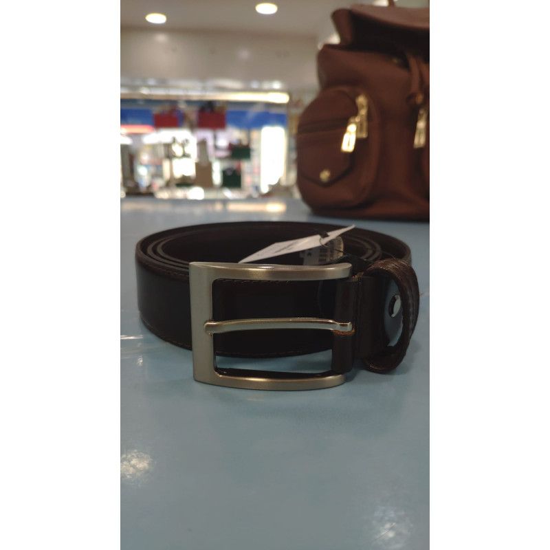 CINTURÓN PIEL MARRÓN