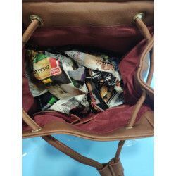 Mochila Marrón con Varios Compartimentos – Estilo y Funcionalidad