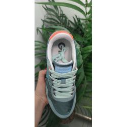 Metalizada green con cordones