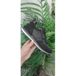 DEPORTIVA NEGRA CON CREMALLERA - REFRESH