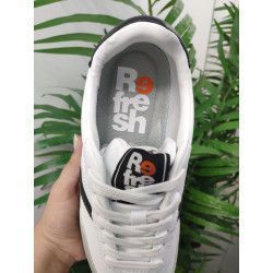 DEPORTIVA POLIPIEL BLANCO CON TIRA BLANCA