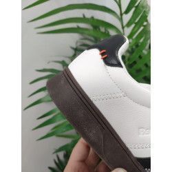 DEPORTIVA POLIPIEL BLANCO CON TIRA BLANCA