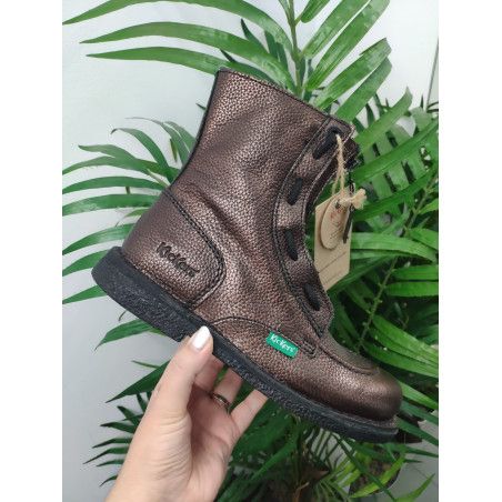BOTA MILITAR COLOR BRONCE