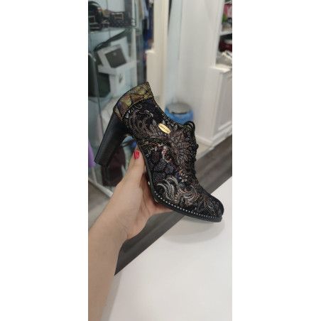 LAURA VITA - ZAPATO 8 CM PIEL