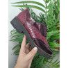 OXFORD ZAPATO BURDEOS