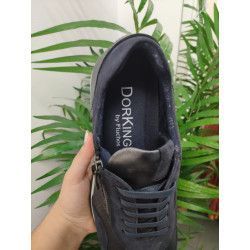 DEPORTIVA PIEL MARINO CON CREMLLAERA