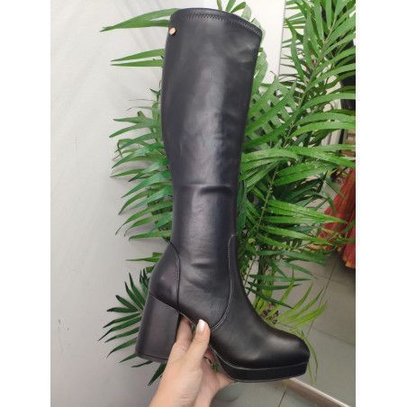 BOTA ALTA - TACÓN 8CM