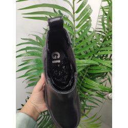 BOTA ELASTICO CON PLATAFORMA NEGRO