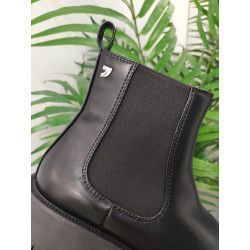 BOTA ELASTICO CON PLATAFORMA NEGRO