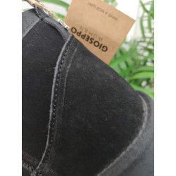 BOTA DE PELO BAJA NEGRA