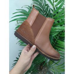 BOTÍN KICKERS, ELÁSTICOS CUERO