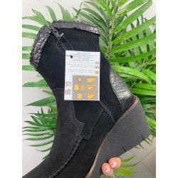 BOTA CUÑA- PELO NEGRO