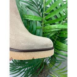 BOTÍN SERRAJE COCO DUÑA 6CM