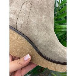 BOTÍN SERRAJE COCO DUÑA 6CM