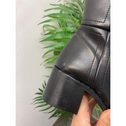 BOTA ALTA PIEL TACÓN 5CM