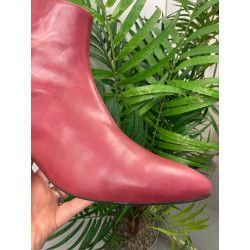 Cópia de BOTÍN PUNTA NEGRO PIEL