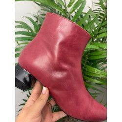 Cópia de BOTÍN PUNTA NEGRO PIEL