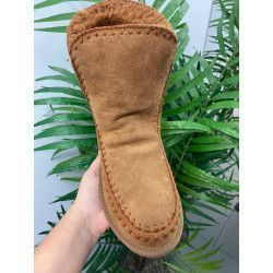 BOTA MARRÓN FORRADA DE PELO