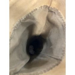 BOTA ALTA SERRAJE CUERO