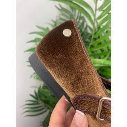 ZAPATO SRA TEXTIL CAMEL