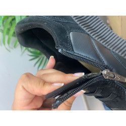 KANGAROOS - DEPORTIVO ELÁSTICO NEGRO