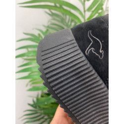 KANGAROOS - DEPORTIVO ELÁSTICO NEGRO