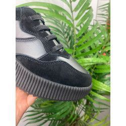 KANGAROOS - DEPORTIVO ELÁSTICO NEGRO