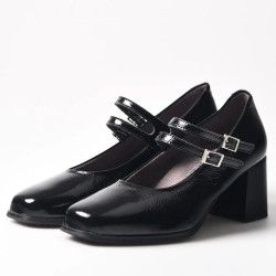 Merceditas Pitillos de Tacón con Hebillas | Elegancia y Comodidad para Mujer