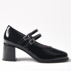 Merceditas Pitillos de Tacón con Hebillas | Elegancia y Comodidad para Mujer