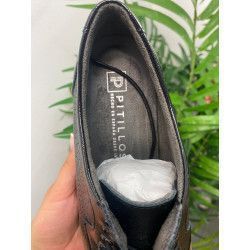 PITILLOS ZAPATO NEGRO PIEL