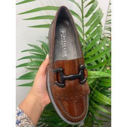 PITILLOS MOCASÍN CUERO PIEL