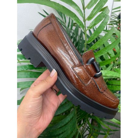 PITILLOS MOCASÍN CUERO PIEL